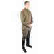 Oficial ruso infantería uniforme militar de la URSS