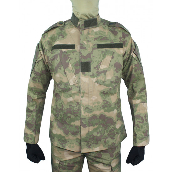 Russian National Guards replica Tactical hiking suit moss camo