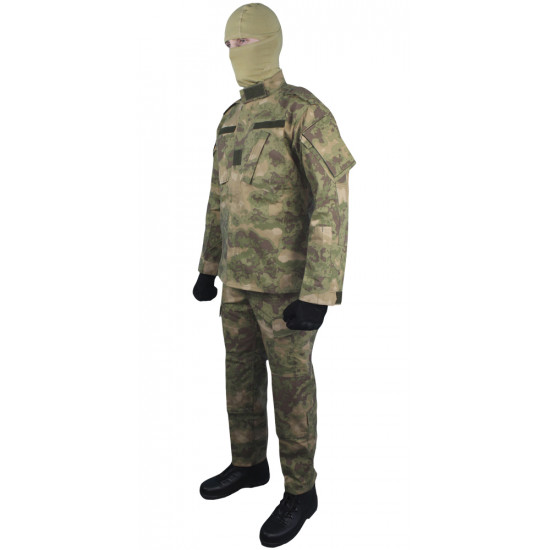 Russian National Guards replica Tactical hiking suit moss camo