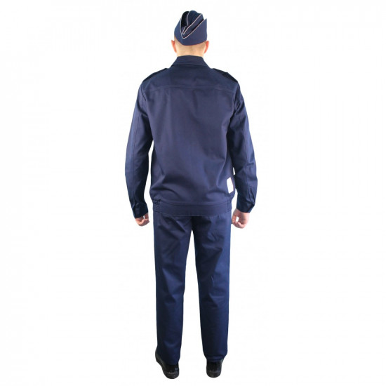 Navy everyday uniform Russia shirt with trousers and pilotka hat