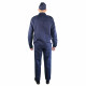 Camisa rusa de uniforme azul marino todos los días con pantalón y gorro piloto