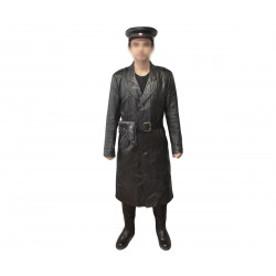 Soviet army military leather coat NKVD Soviet army military leather coat NKVD