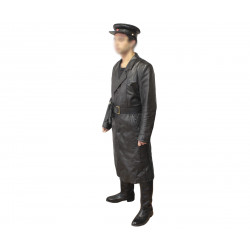 Soviet army military leather coat NKVD Soviet army military leather coat NKVD