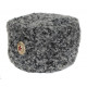 High rank   / Soviet Officers military gray karakul hat Papakha