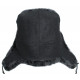 Gray fur   Officers modern military ushanka winter earflaps