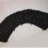 Black ASTRAKHAN fur collar 