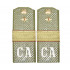 Soviet army senior sergeant demobee shoulder boards