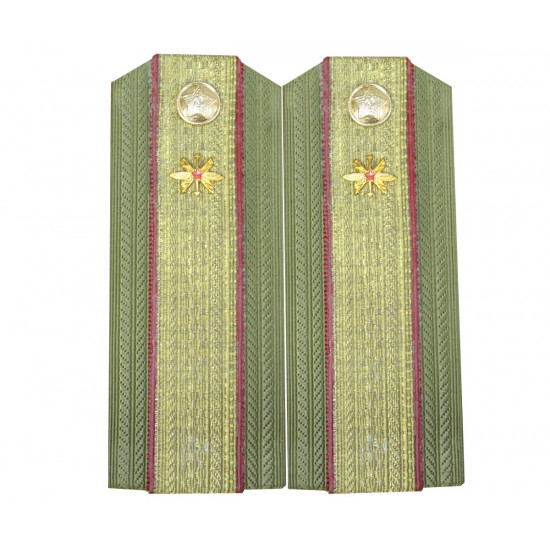 Sergeant-major of Soviet Army demobee shoulder boards