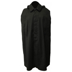 Genuine Red Army Military Cape   Masking Black Slicker Rubberized cloak  Genuine Red Army Military Cape   Masking Black Slicker Rubberized cloak