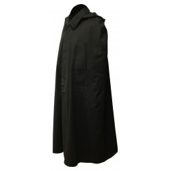 Genuine Red Army Military Cape   Masking Black Slicker Rubberized cloak  Genuine Red Army Military Cape   Masking Black Slicker Rubberized cloak