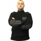 Winter black warm airsoft tactical sweater for fishing and hunting