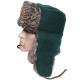 Great Winter Green Border Guards Abrigo de invierno ruso