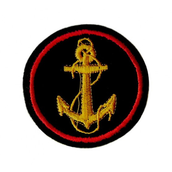 UdSSR Marineflotte Stickerei Marines Sew-on Handmade militärischen Patch