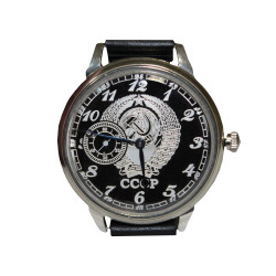 Montre-bracelet mécanique soviétique "MOLNIJA" - Bras de l'URSS / Rare montre-bracelet russe Molnia Montre-bracelet mécanique soviétique "MOLNIJA" - Bras de l'URSS / Rare montre-bracelet russe Molnia