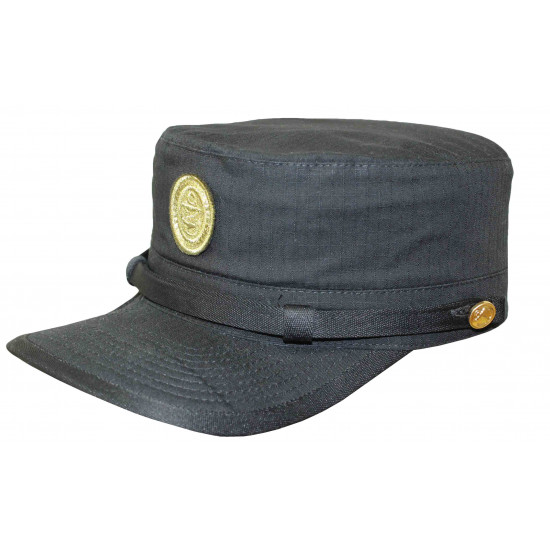 Gorra táctica de verano Airsoft Naval Fleet Gorra con visera negra