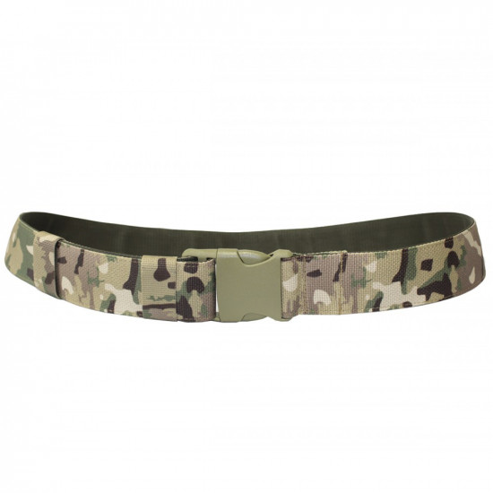 Cinturón táctico ruso militar moderno Camo con clip fastex Perfecto estado