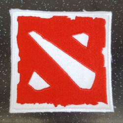 DOTA 2 embroidered patch best moba game DOTA 2 embroidered patch best moba game
