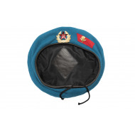 Soviet airborne troops blue beret summer hat Soviet airborne troops blue beret summer hat