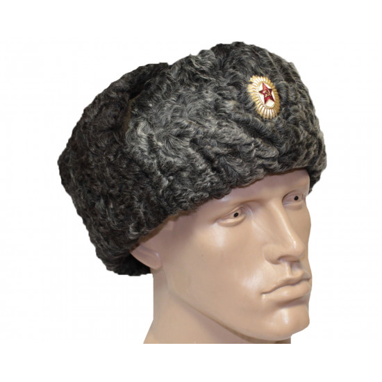 Militärische Winterohrklappen der russischen Staatssicherheit haben ushanka