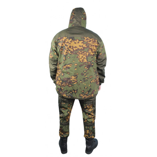 Gorka-3 Frog camo suit táctico FLEECE uniforme con capucha Airsoft uniforme