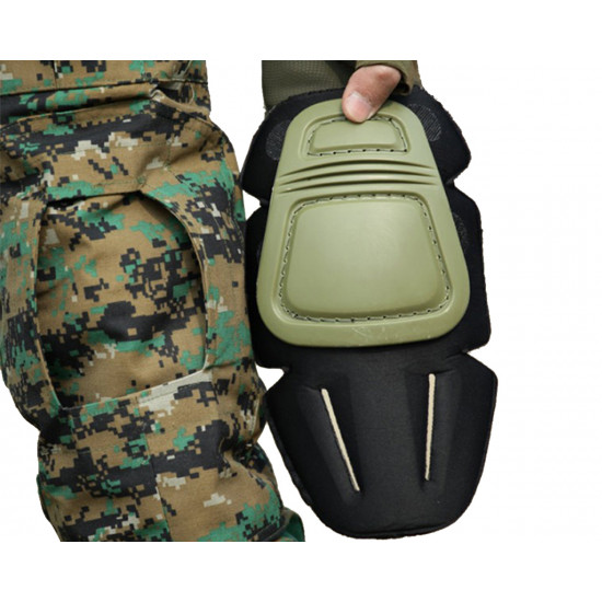 Pantalones militares de combate uniformes con almohadillas de protección para la rodilla