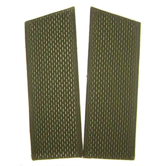   army ensign the Soviet Union military green shoulder boards