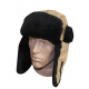 Orejeras de invierno sombrero ushanka sintético táctico moderno con piel