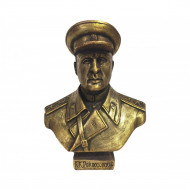 Soviet / Poland warlord Konstanty Rokossowski bronze bust Soviet / Poland warlord Konstanty Rokossowski bronze bust
