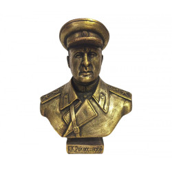 Buste en bronze du seigneur de guerre soviétique / polonais Konstanty Rokossowski Buste en bronze du seigneur de guerre soviétique / polonais Konstanty Rokossowski