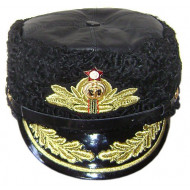 ADMIRAL   NAVY Fleet winter PAPAHA HAT Animal leather ADMIRAL   NAVY Fleet winter PAPAHA HAT Animal leather