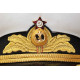 Soviet navy / russian naval admiral parade visor hat m69