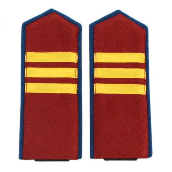 Soviet Union NKVD Internal Troops   Sergeant Shoulder Boards WWII