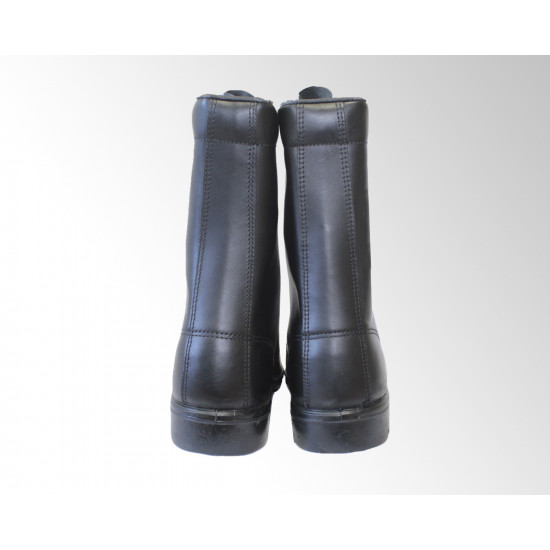 Bottines en cuir chromé demi-saison statutaires Airsoft