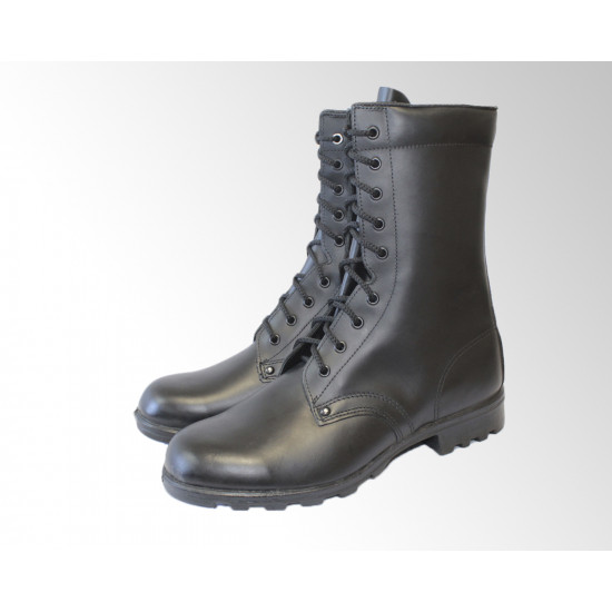 Bottines en cuir chromé demi-saison statutaires Airsoft