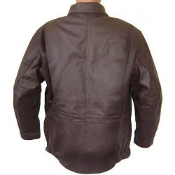 Air force pilot Shevretka brown leather military jacket Air force pilot Shevretka brown leather military jacket