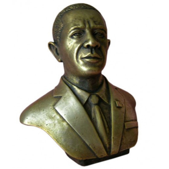 Busto del presidente de los Estados Unidos, Barack Obama