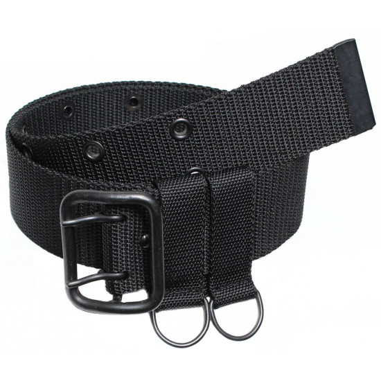 VKBO ceinture tactique noire moderne ceinture de champ nouvelle génération. Pièce VKBO, en nylon et métal, largeur de bande 50mm.