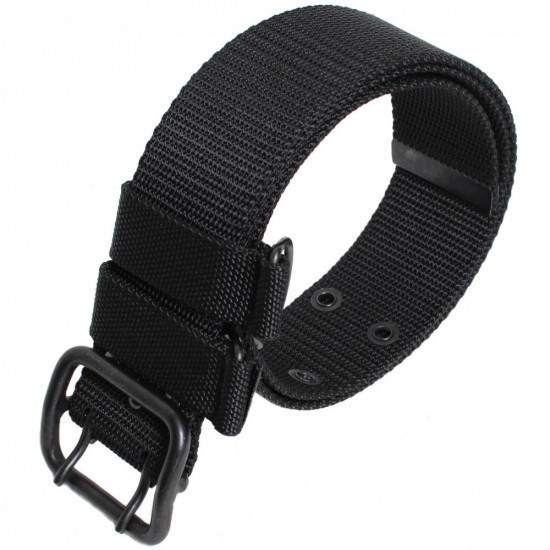 VKBO ceinture tactique noire moderne ceinture de champ nouvelle génération. Pièce VKBO, en nylon et métal, largeur de bande 50mm.