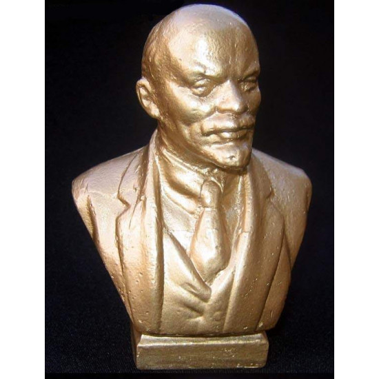 Büste des russischen kommunistischen Revolutionärs Wladimir Iljitsch Uljanow (alias Lenin).