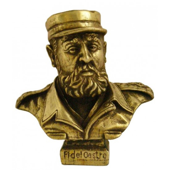 Fidel Castro Bronze Büste Führer der Revolution