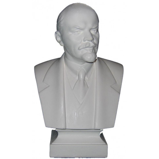Büste des russischen kommunistischen Revolutionärs Wladimir Iljitsch Uljanow (alias Lenin).