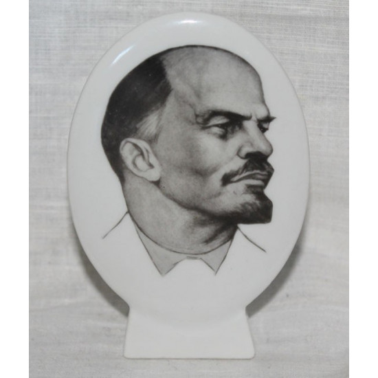 Porzellanfigur Vladimir Lenin 50 Jahre in die UdSSR