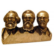 Famous people - Marx, Engels and Lenin bronze bust Famous people - Marx, Engels and Lenin bronze bust