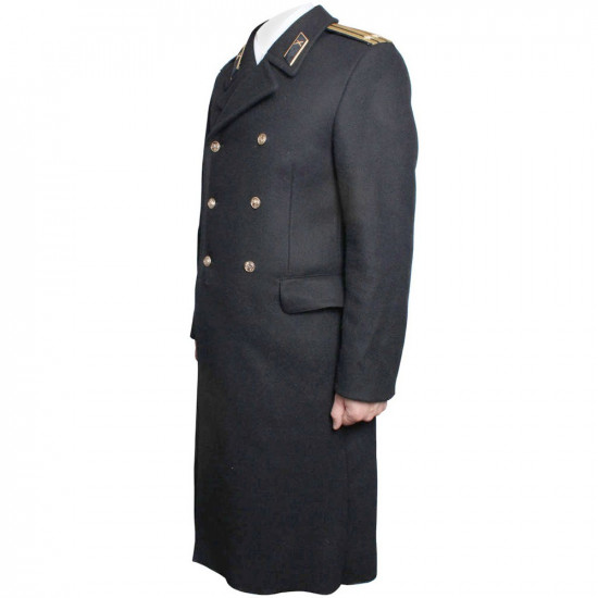 Marineflotte Russische UdSSR Navy Wollmantel schwarz