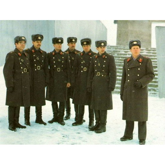 Pardessus russe en laine POLICEMAN gris en laine d'hiver USSR