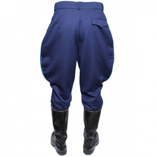 Soviet Arrmy WWII Russian Galife Air Force blue pants