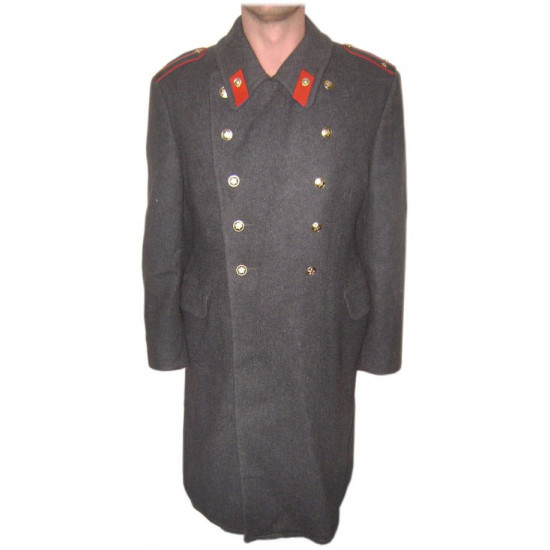 USSR winter woolen POLICEMAN gray   Overcoat