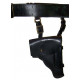 Soviet Union Marine   Officers black Leather belt + holster