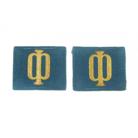 ロシア海軍艦隊海軍用の紺の肩章
