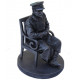 PERFECT Miniature Metal SCULPTURE of STALIN